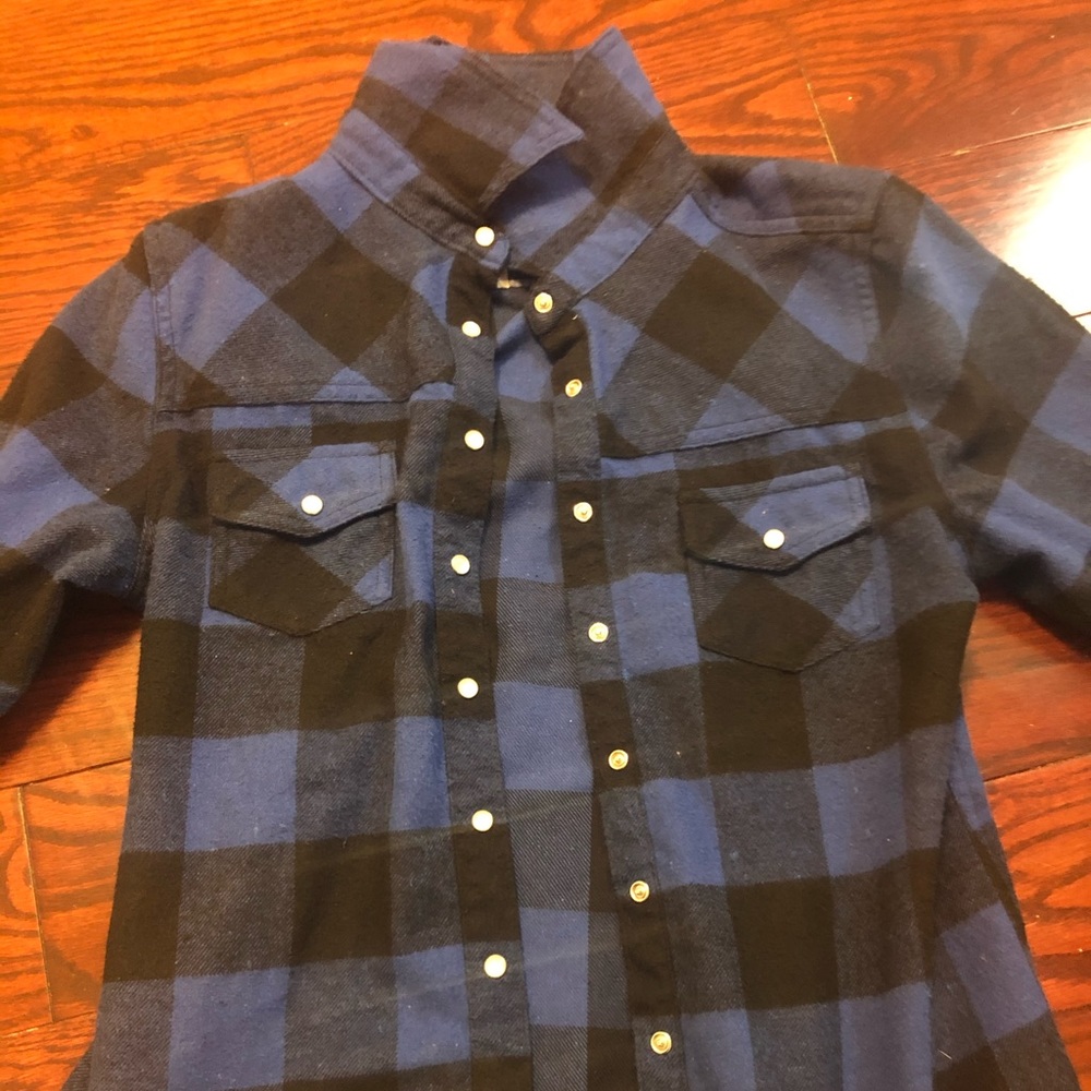 Blue Flannel Shirt - Picture 4 of 4